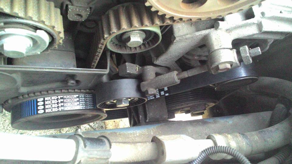 Инструкция по замене ремня генератора на автомобиле lada kalina
