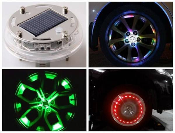 Как сделать подсветку колес автомобиля своими руками? методы установки подсветки дисков