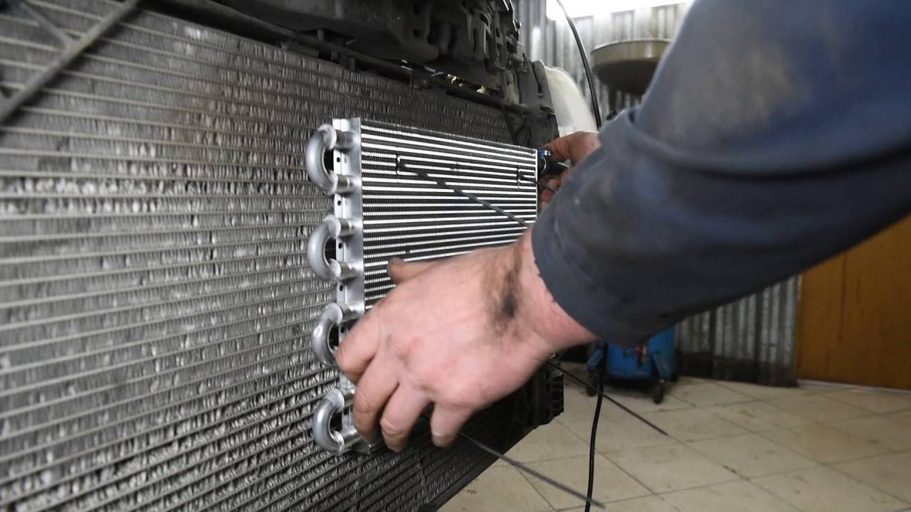 Как установить дополнительный радиатор охлаждения акпп