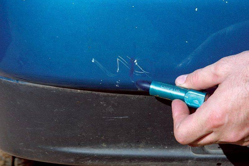 Подкраска кузова: как закрасить царапину на машине