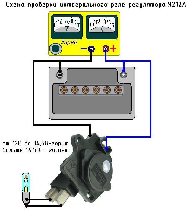 Как проверить реле напряжения генератора мультиметром