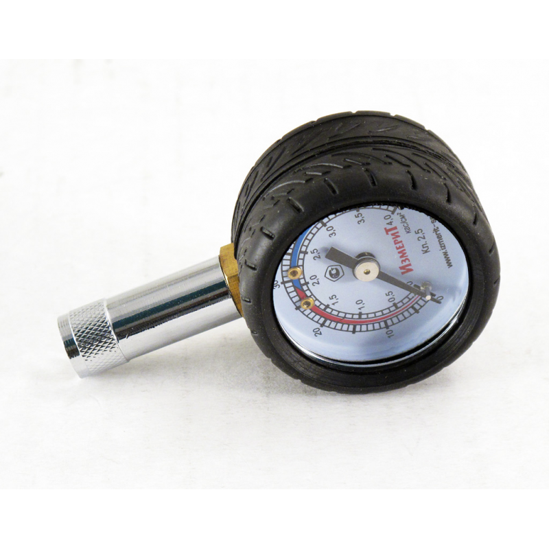 О приборе для измерения давления в колесах