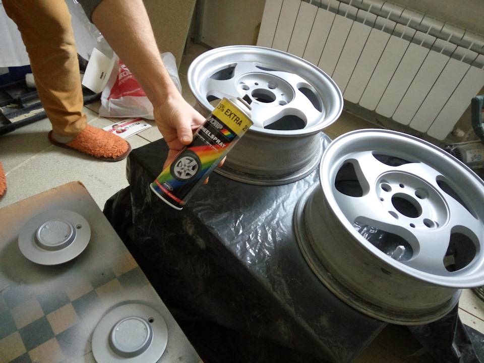 Как покрасить диски на авто своими руками: пошаговая инструкция
