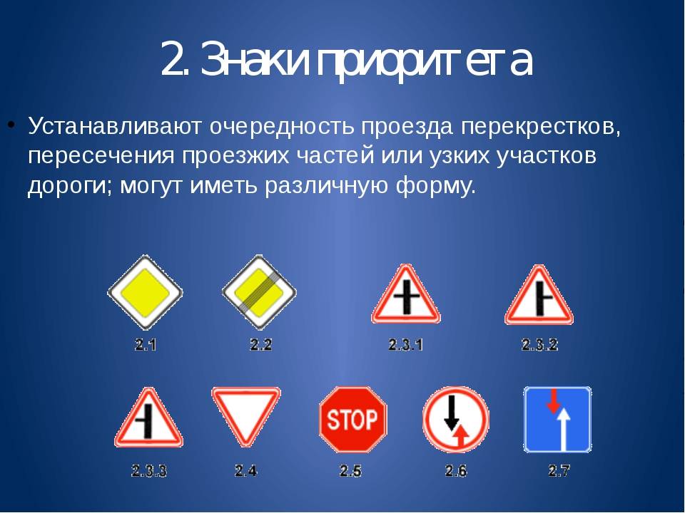 Дорожные знаки в векторе