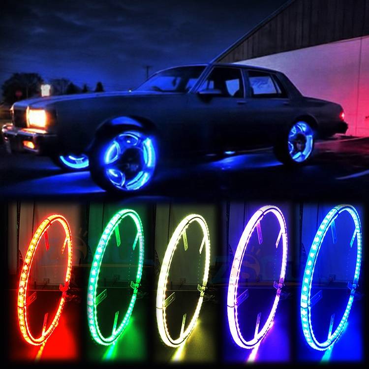 Светодиодная подсветка колес авто своими руками | tuningkod