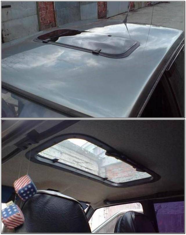 Как сделать люк в крыше автомобиля своими руками