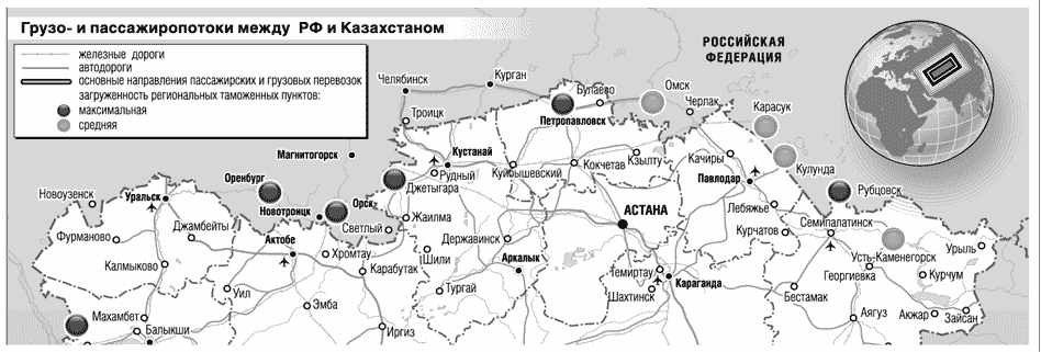 Граница казахстана с россией: правила пересечения, список пунктов пропуска, перечень необходимых документов