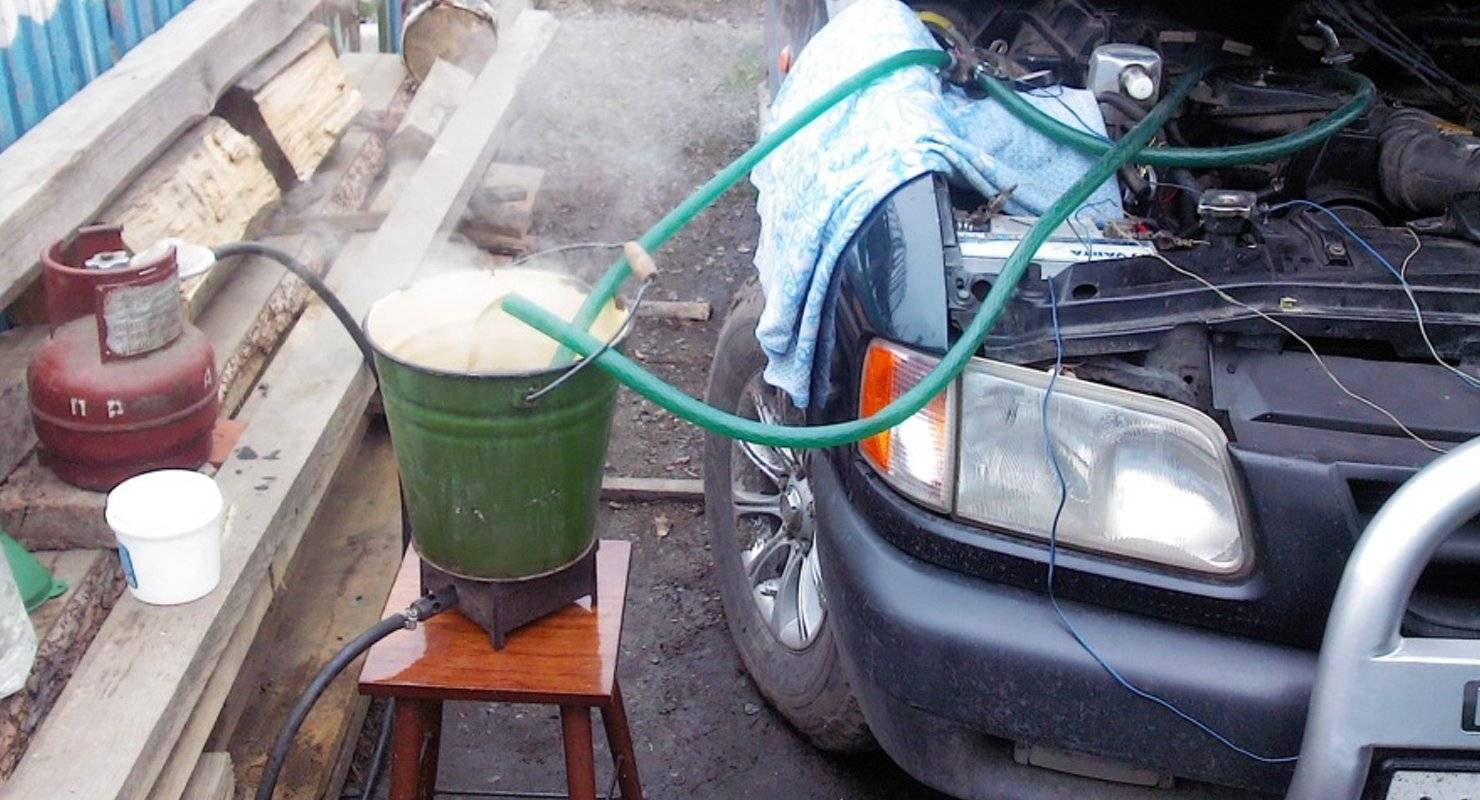 Чем промывать радиатор печки автомобиля в домашних условиях