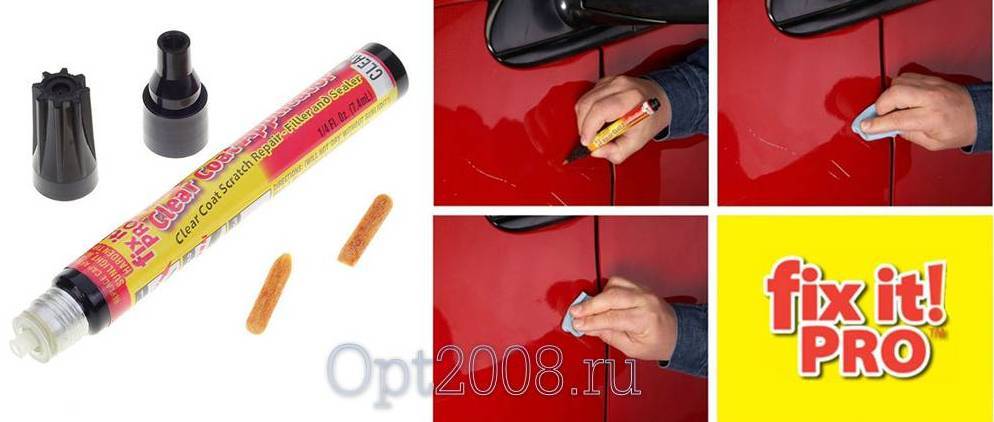 Карандаши и маркеры для удаления царапин или сколов с автомобиля | dorpex.ru