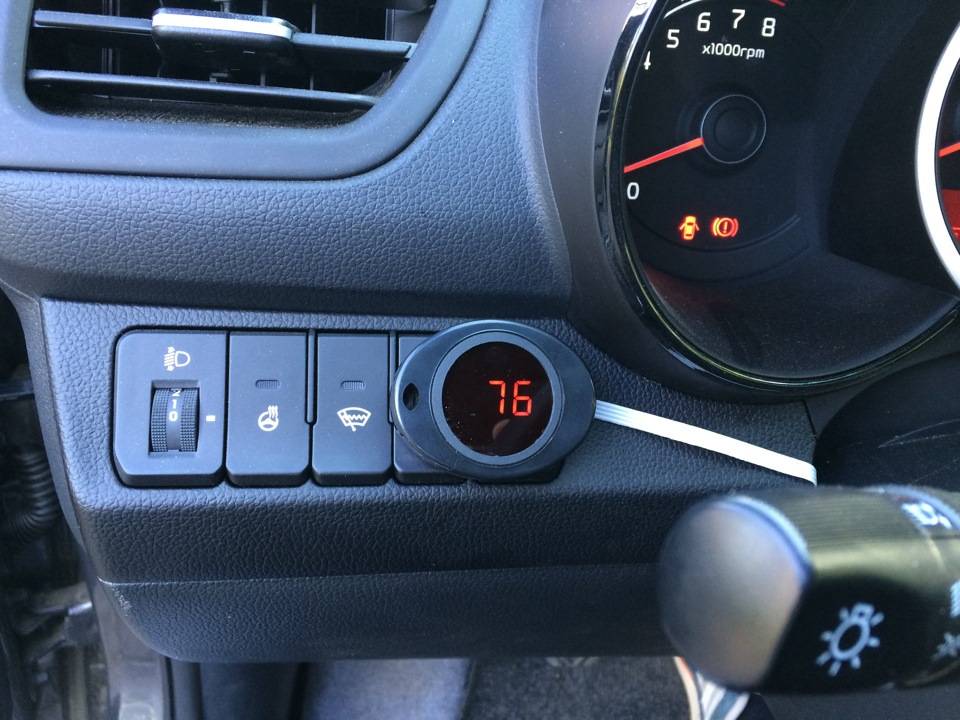 Цифровой индикатор температуры двигателя: зачем нужен дополнительный датчик