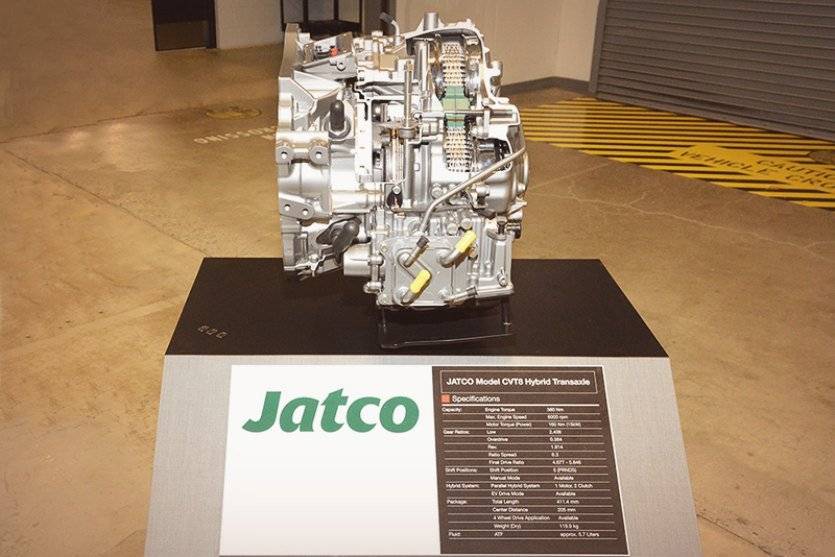 Автоматическая коробка передач jatco jf613e (маркировка у разных производителей автомобилей).